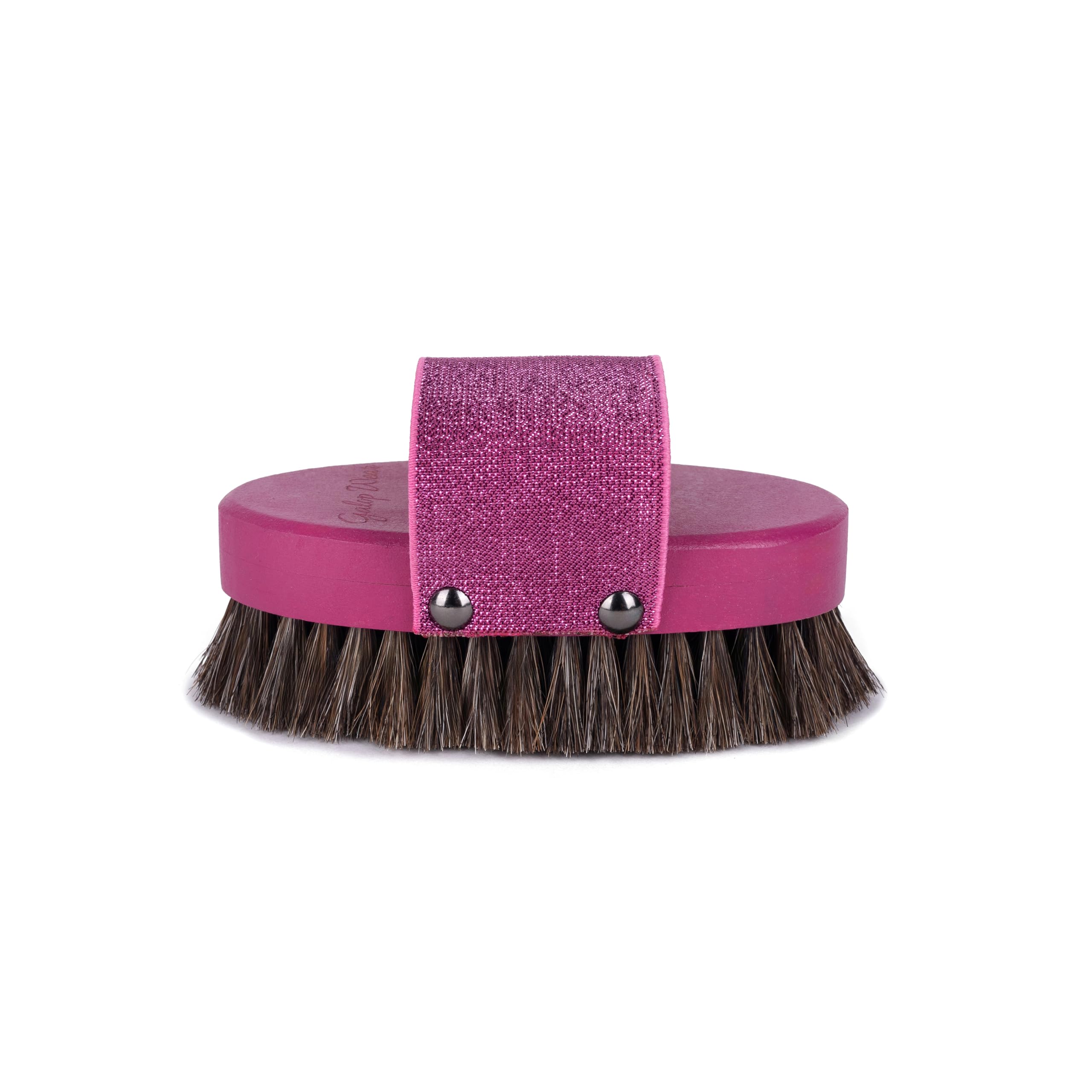 Juego de cepillos para caballos de materiales naturales, juego de cuidado de caballos de 4 piezas hecho a mano para jinetes profesionales y amantes de los caballos, limpieza suave e intensa