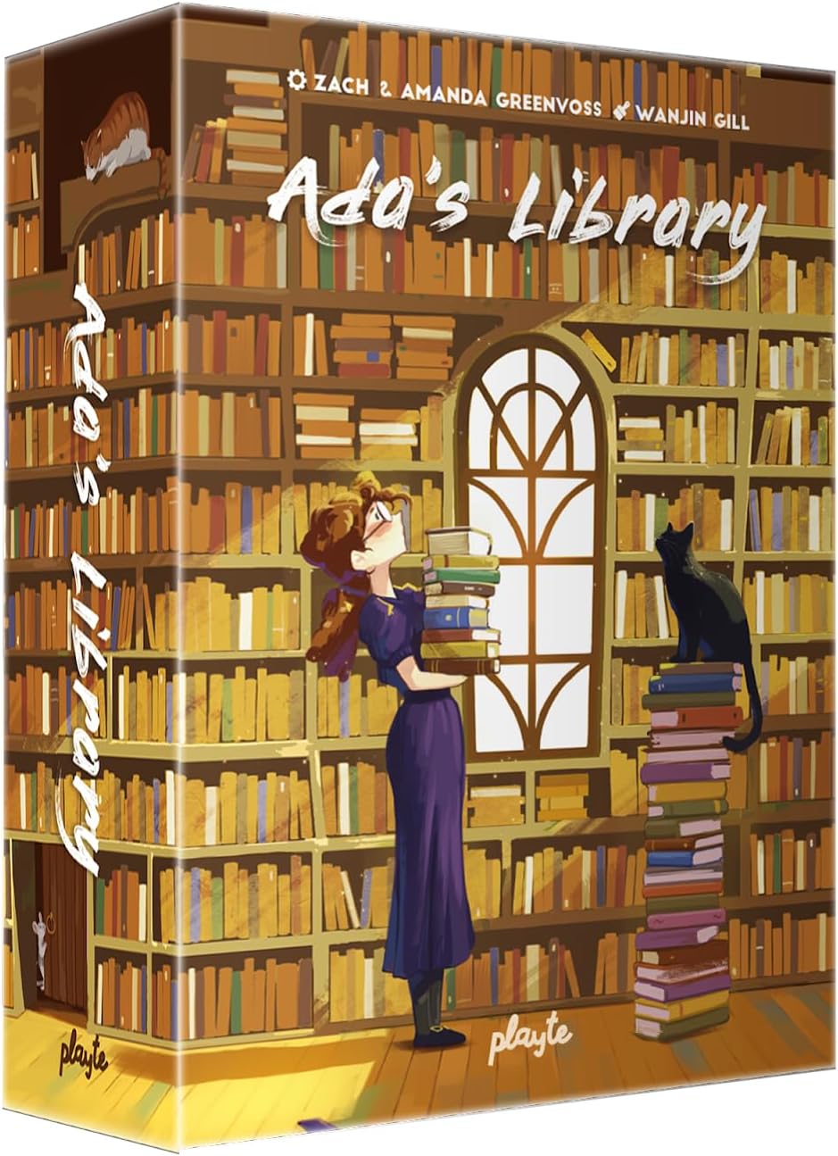 Ada's Library Board Game 2 Players / 20min