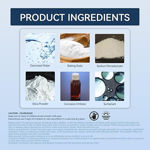 Miniatura 7 de REATIFUL Limpiador de manchas de fondo de cacerola, limpiador de ollas para parte inferior de sartenes, espray limpiador de cocina, spray de espuma
