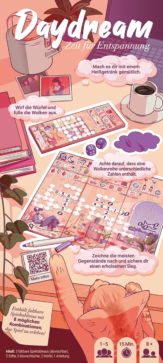 Disto Studio, Daydream Family Game, 1-5 graczy, 8+ lat, 15 minut, niemiecki