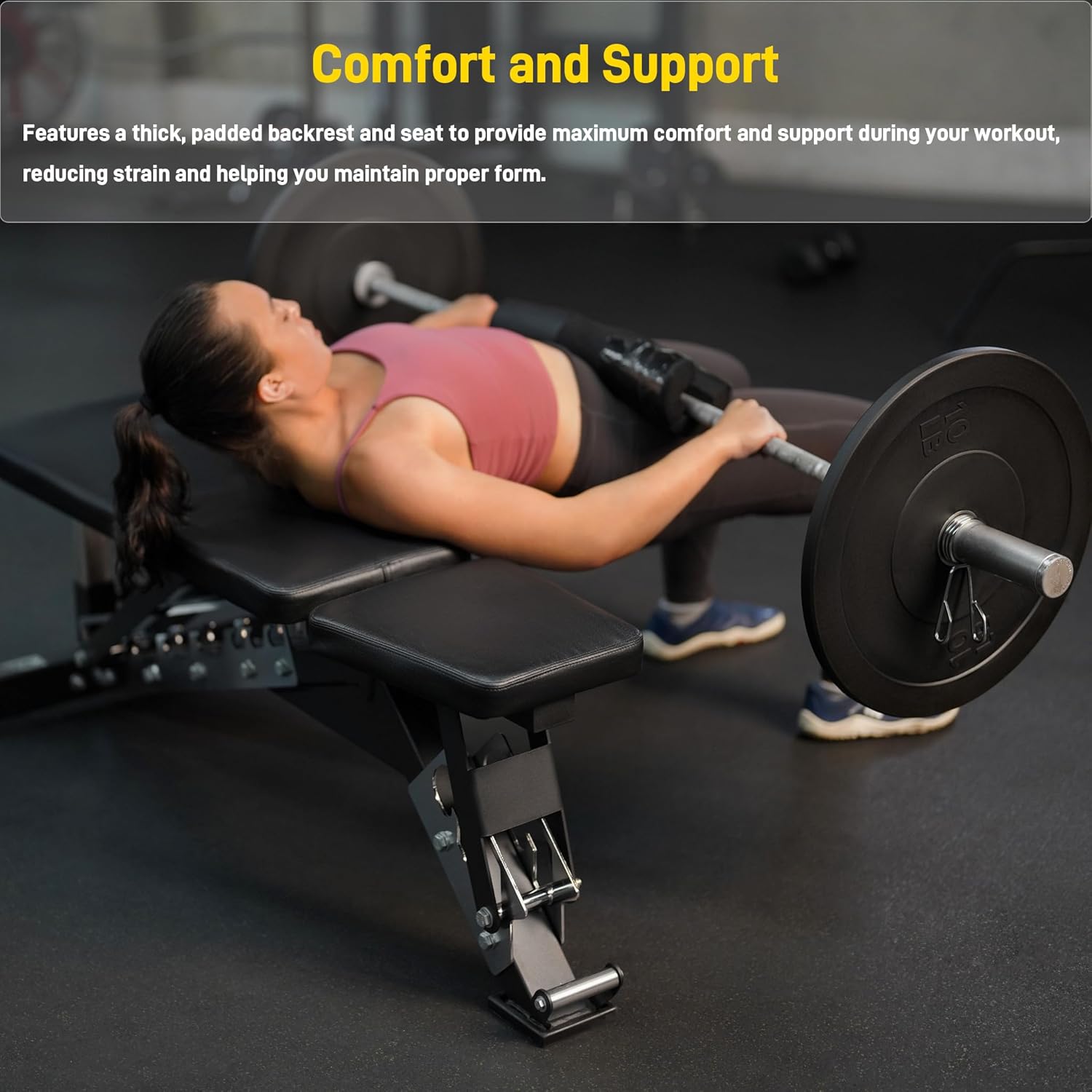 Comfort and Support of Weight Bench