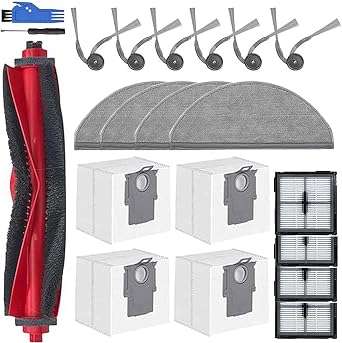Robot Vacuum Replacement Kit for Roborock Q10 X5+/X5, 21 Pcs Accessories