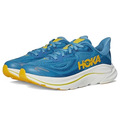 Hoka Kids Clifton 10 (Big Kid) Kids Shoes Alpine Blue/Foggy Night