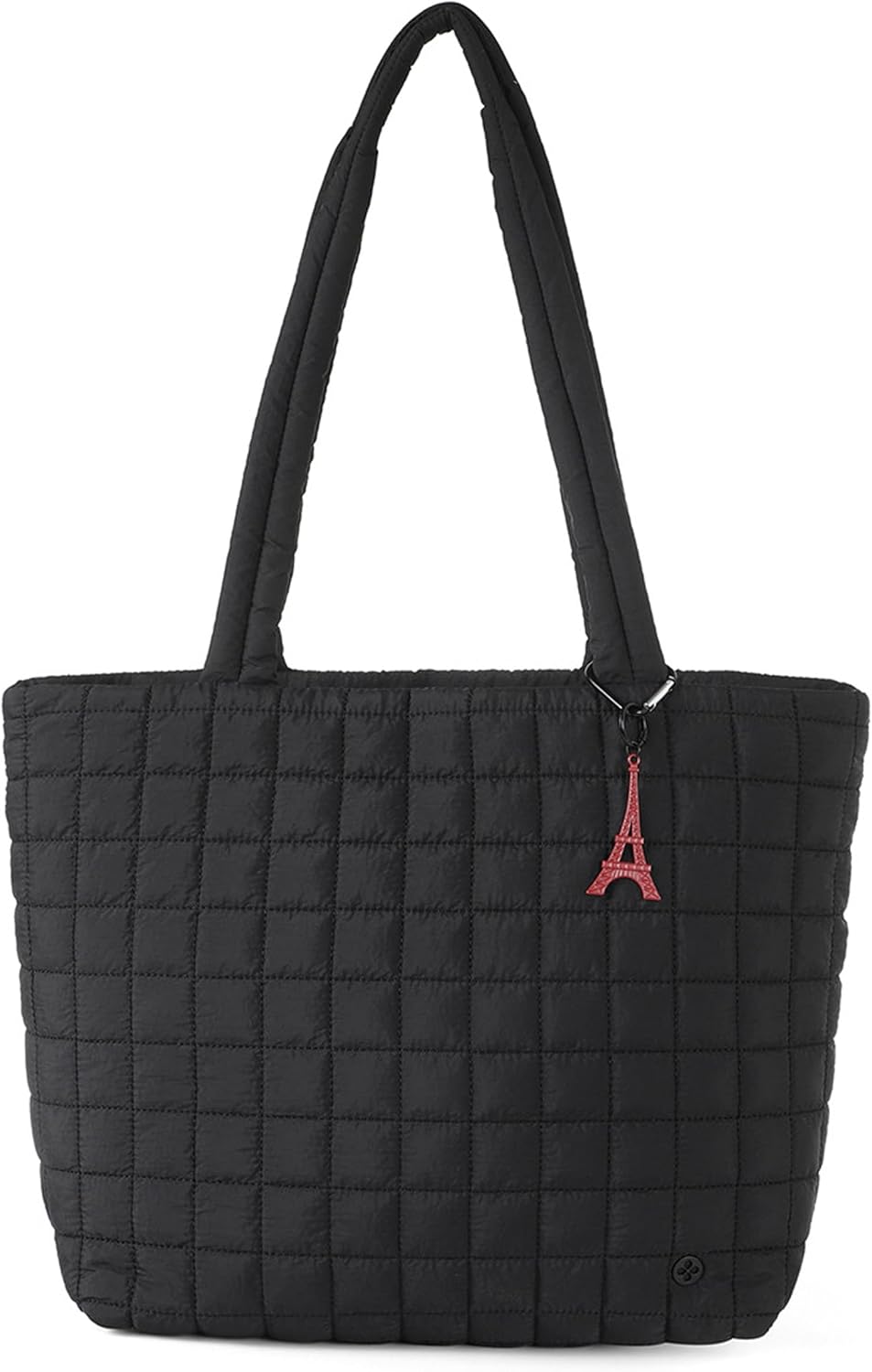 Nollia Quilted Tote Bag for Women – Lightweight Travel Shoulder Bag with Spacious Interior – Handbag