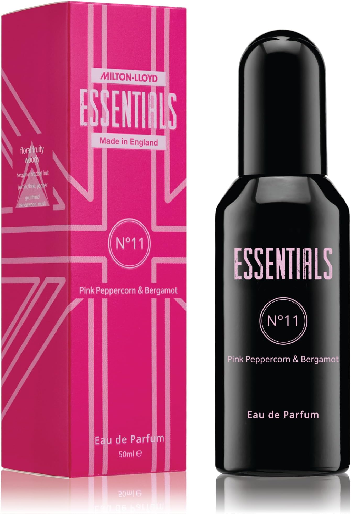 – MILTON-LLOYD ESSENTIALS No 11 Perfume for Women. 50ml Eau de Parfum. Luxury Fragrance - Ladies Perfume, Long Lasting Womens Perfumes by Milton-Lloyd