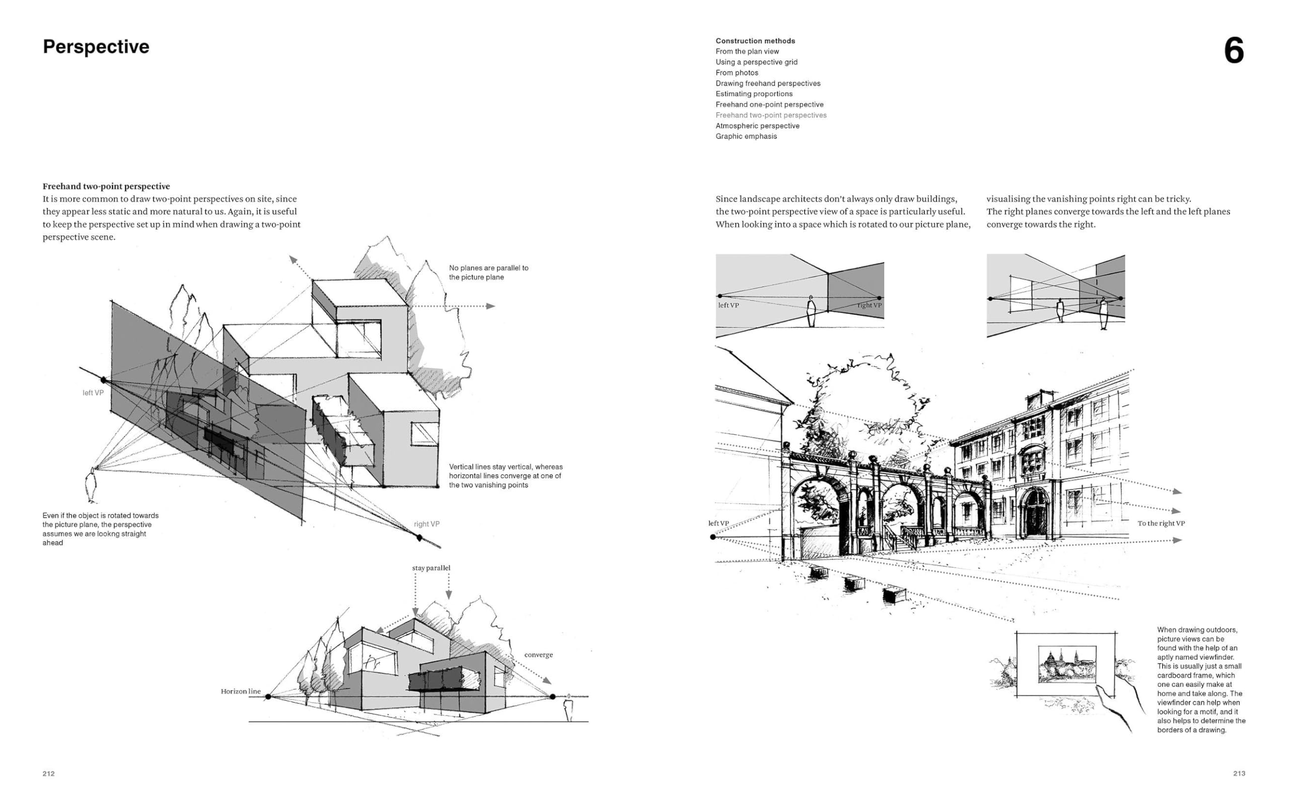 Construction and design manual. Drawing for landscape architects (Vol. 1): Basic Drawing, Graphics, and Projections