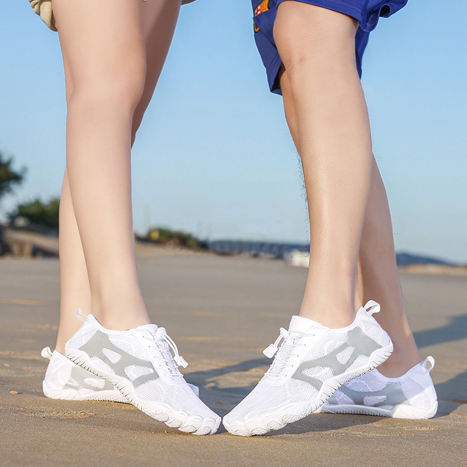 Genérico Zapatos Acuáticos Hombre Pareja Zapatos Deportivos al Aire Libre Wading Playa Antideslizante Buceo Natación Equitación Fitness Gran Caminata Senderismo Running Hombre