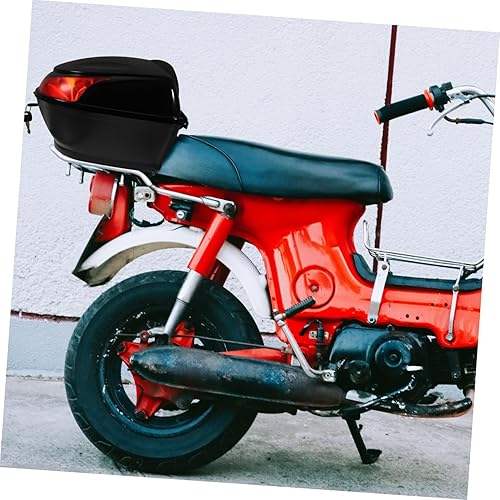 Miniatura 2 de BESPORTBLE Bolsa de almacenamiento de maletero de cola para scooter fácil instalar material negro de los PP