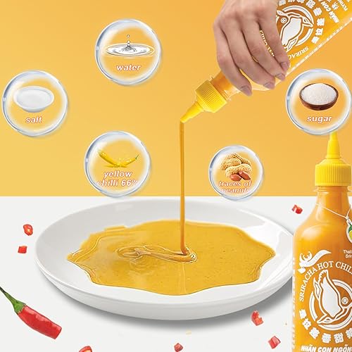 Miniatura 10 de Flying Goose Salsa dulce Sriracha de 24.6 onzas, salsa de chile dulce Sriracha de Tailandia, sin gluten y vegana, sabor original en botella, 24.6