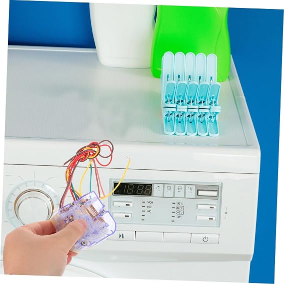 Dual Tub Washer Timer Replacement 6 Wire Control Panel White