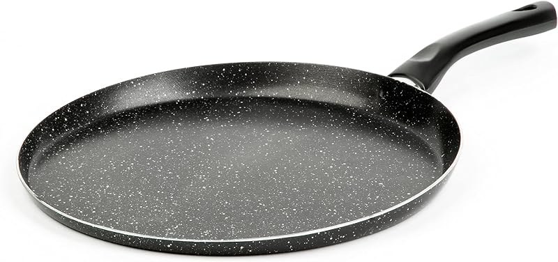 Lazord Granite Crepe Pan - 30 Cm - Black