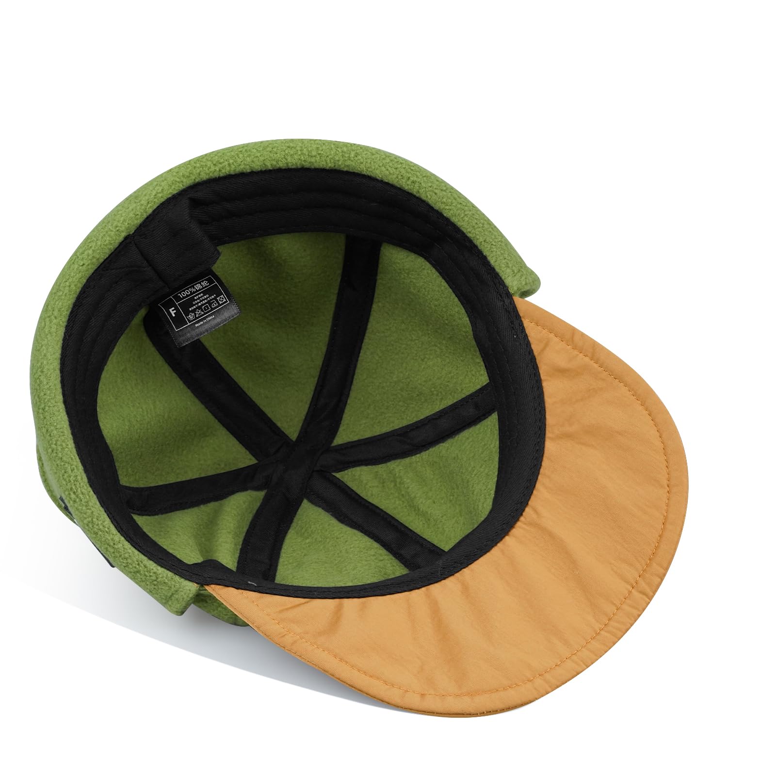 Cappellino da baseball invernale con paraorecchie, berretto di lana caldo uomo, visiera pieghevole, cappellino camionista