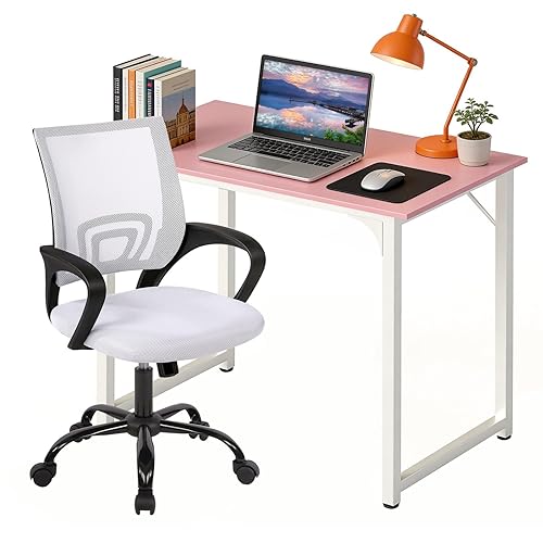 PayLessHere 32 Inch Home Office Desk and Chair Set,32 Inch