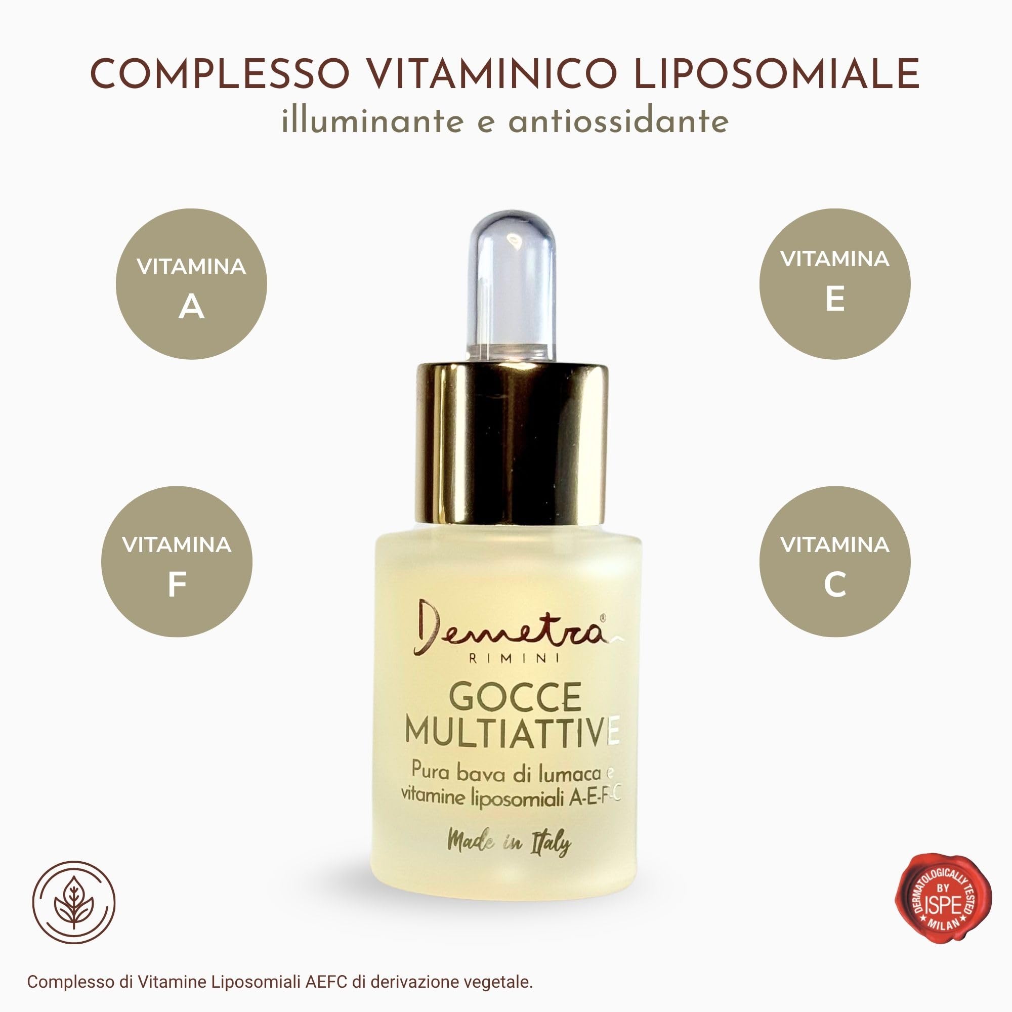 Demetra Duo Rigenerante Viso – Gocce Multiattive 98% Bava di Lumaca + Siero Viso 90% con Collagene ed Elastina + Discovery Set Linea