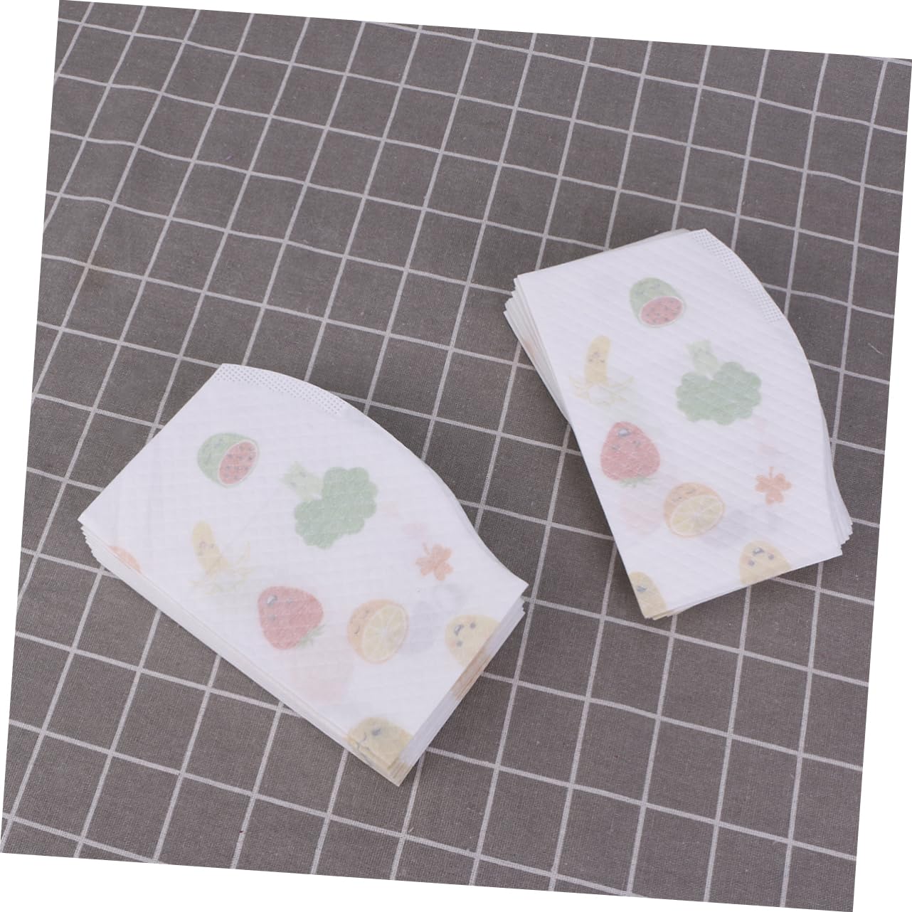 Abaodam 60stücke Wiederverwendbar Babylätzchen Saugfähige Und Wasserdichte Lätzchen Für Neugeborene Praktische Einmal-lätzchen Mit Verstellbarem Design Für Babygrößen Für Zuhause