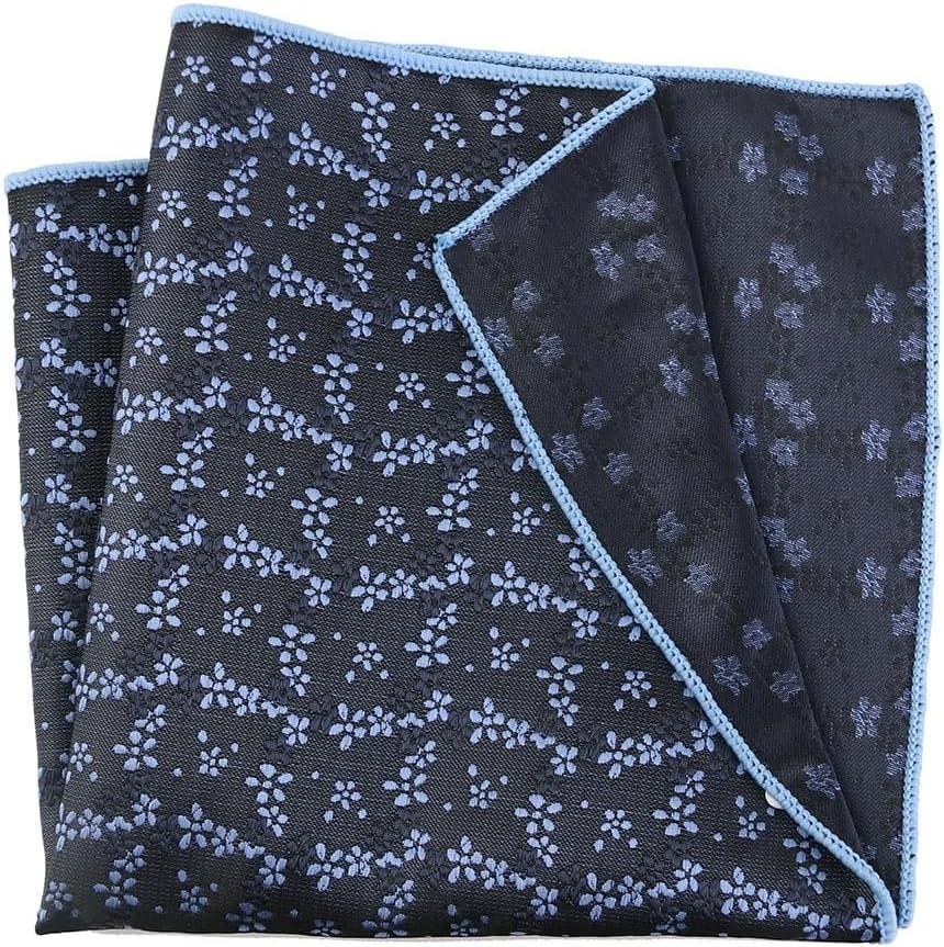 Men's Suit Pocket Square Gentleman's Vintage Polyester Suit Square Handkerchief