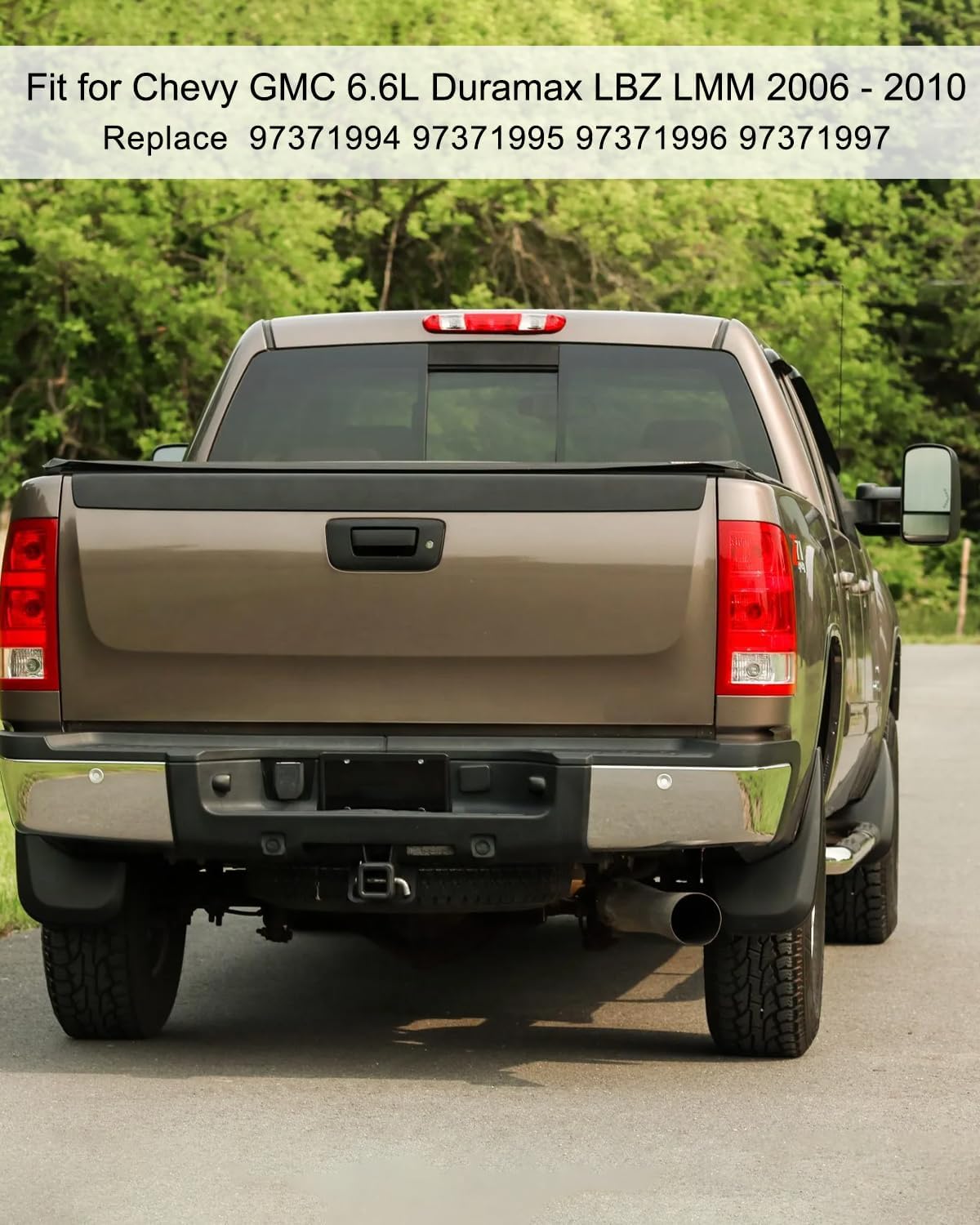 8 Pcs Fuel Injector Line Kit Fit for Chevy GMC 6.6L Duramax LMM 2006 2007 2008 2009 2010 Replace 97371994 97371995 97371996 97371997