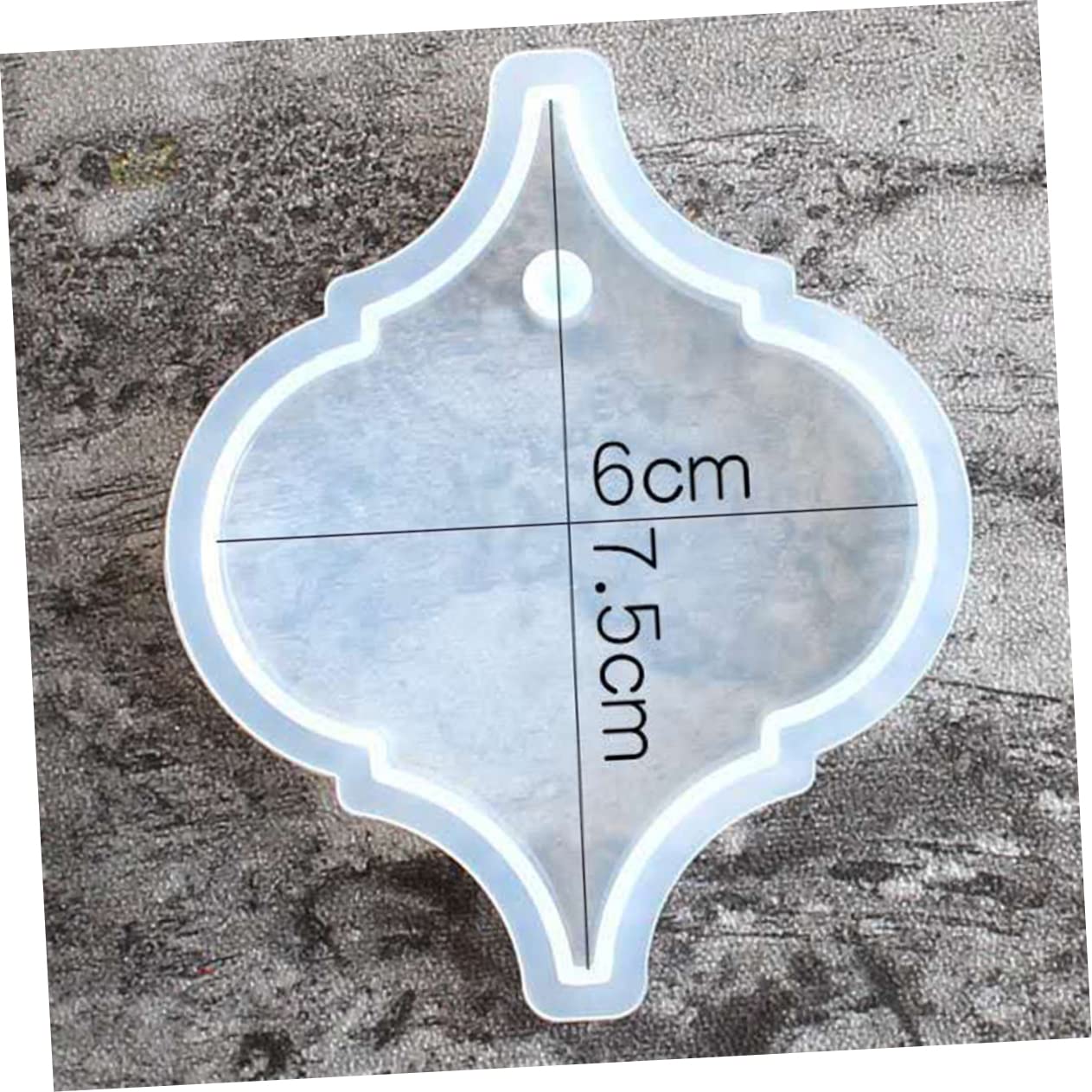 Lurrose 3 Set Di Per Gioielli Kit Di Per Modelli in Silicone Epossidico Per Decorazioni Stampo Per Cartellino 5 Pezzi*3