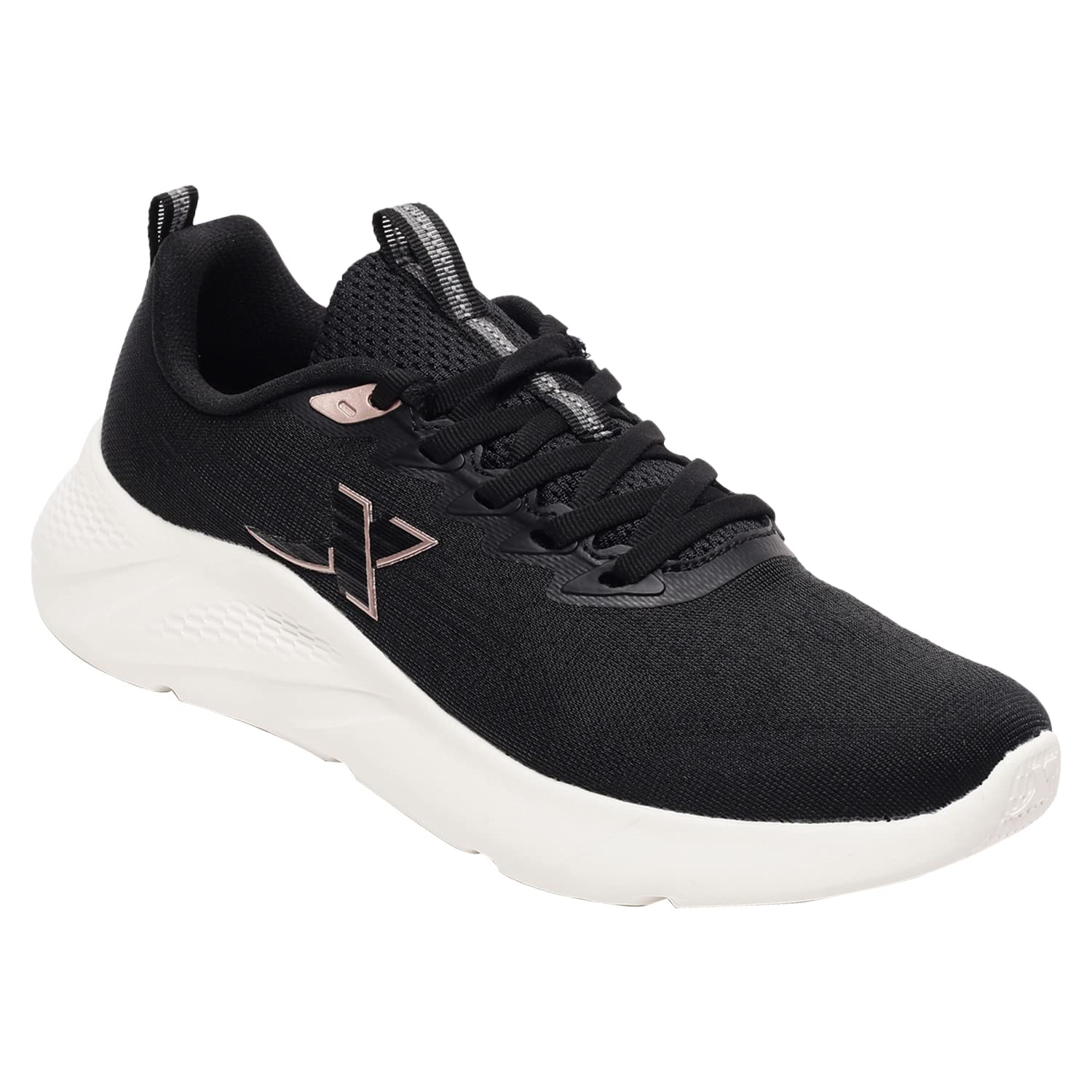 XTEP Womens Black Mesh Upper Lightweight Sports Running Shoes (3.5 UK) (B0B6VFBR37) Amazon Price History, Amazon Price Tracker