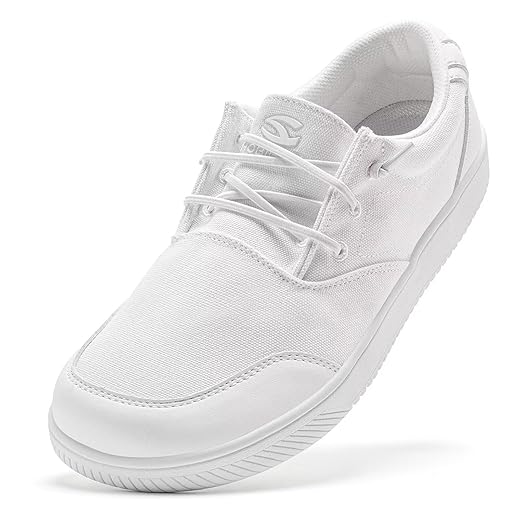 HOBIBEAR Unisex Wide Toe Loafers Barefoot Zero Drop Shoes for Womens Minimalist Casual Walking Shoes Slip On Lightweight