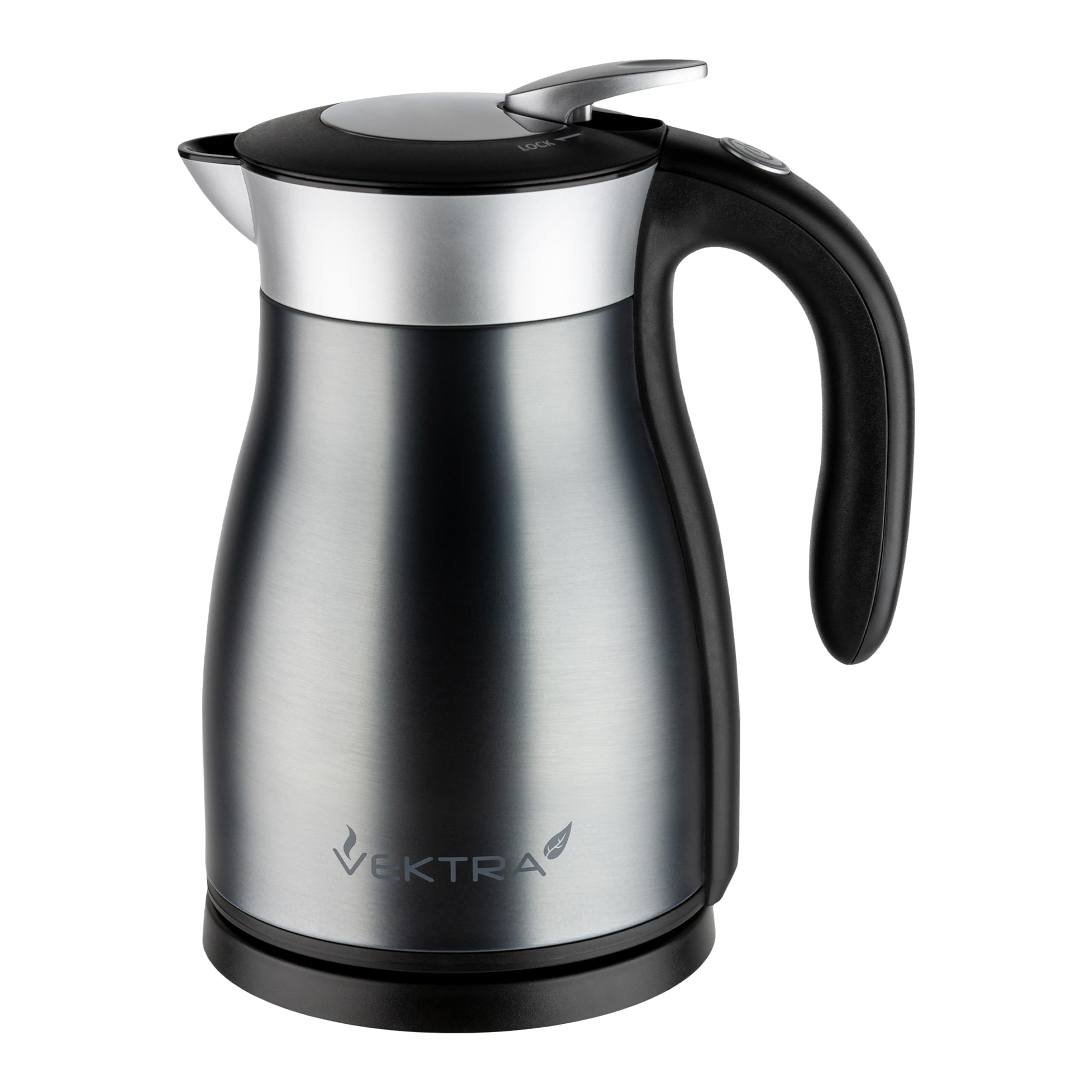 Vektra Electric Kettle 1.5L - Silver - Stainless Steel