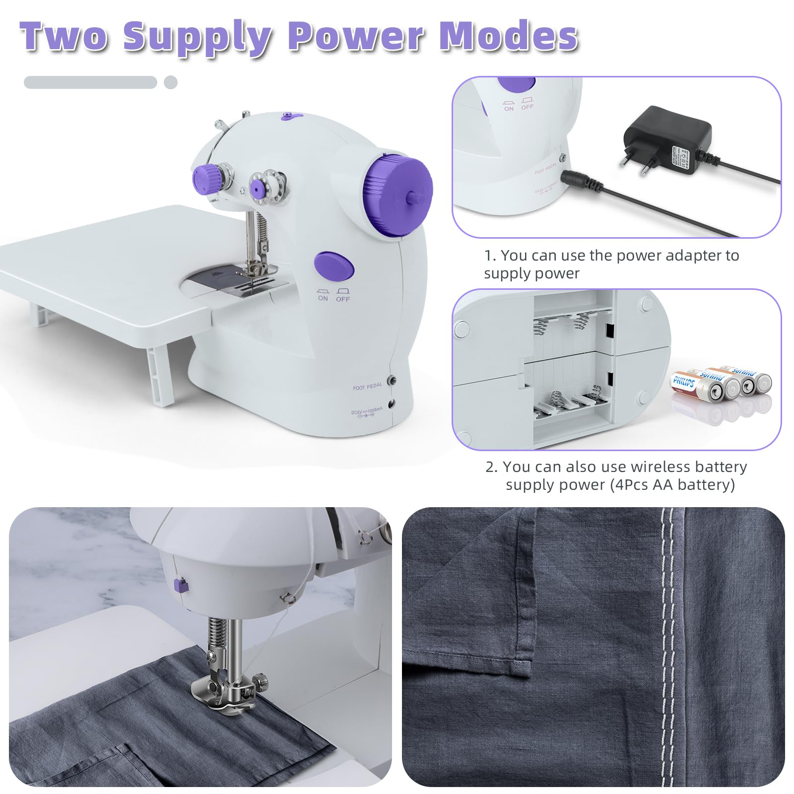 Lockstitch Battery Operated