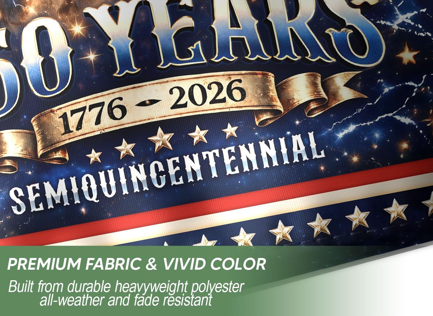 250 Anniversary Usa Flag, 1776-2026 Commemorative, 250th Anniversary Patriotic Design, Doubleided Outdoor Yard Decoration For Independence Day, Garden Flags For Outside 3 (30x40 Inch)