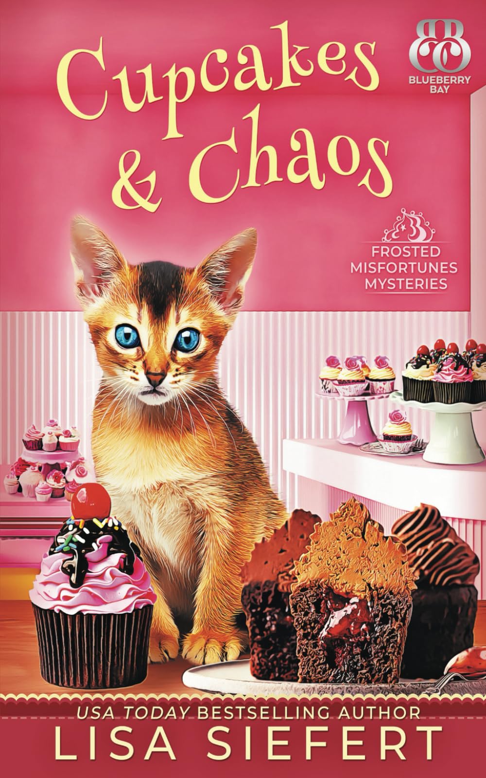 Cupcakes and Chaos (Frosted Misfortunes Mysteries)