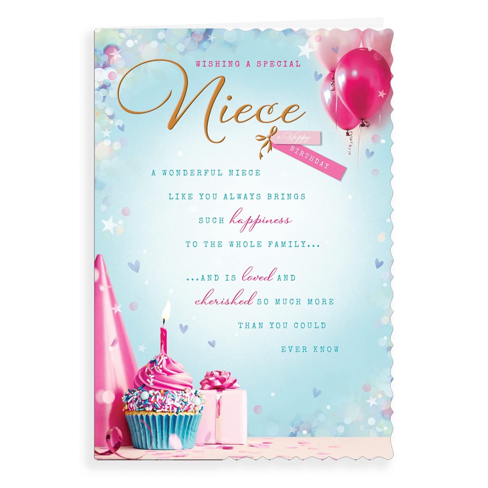 Birthday Card Niece - 9 x 6 inches - Avant Garde Studios