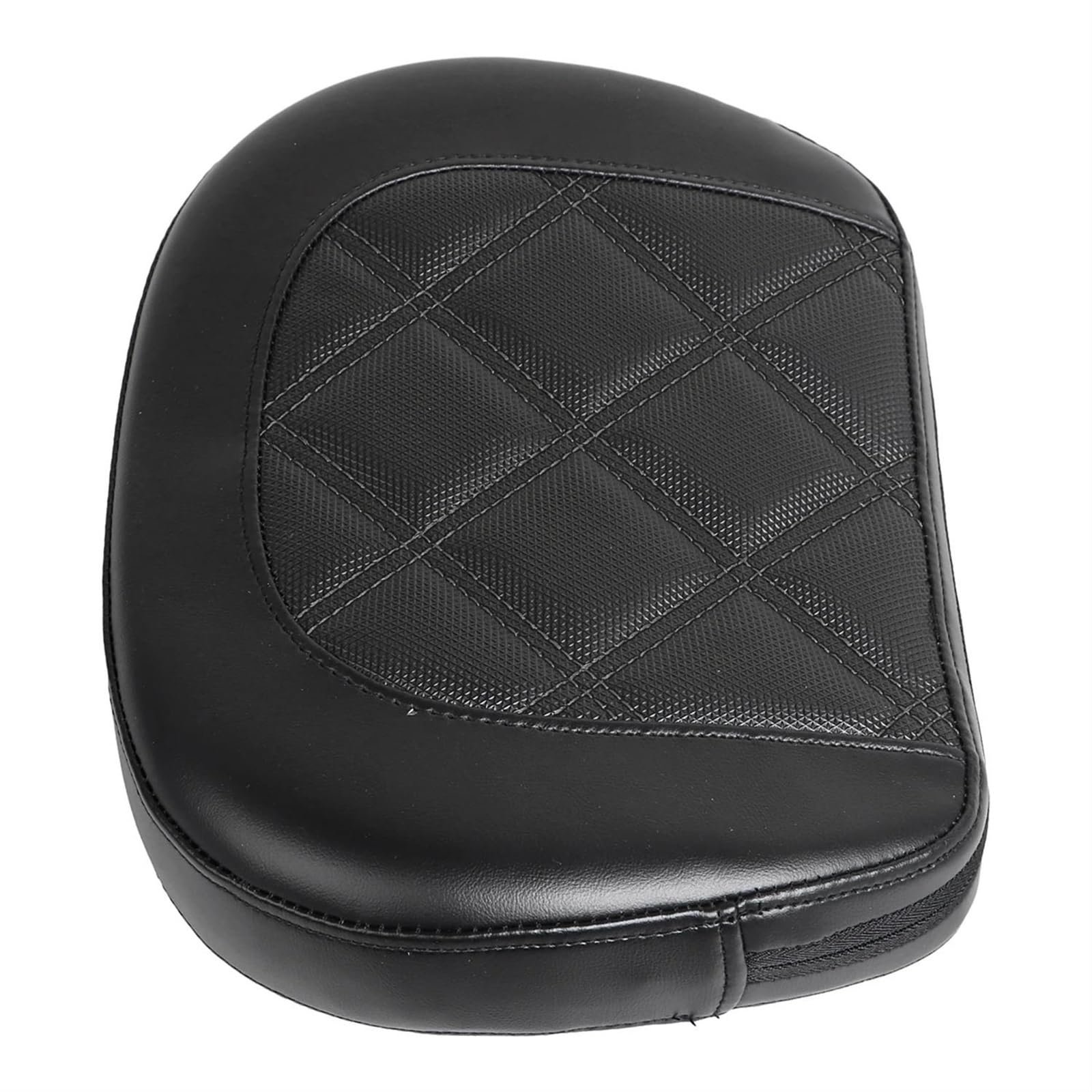 Schienale per Sissy Bar Passeggero in Pelle PU per Moto, Nero, per Harley Touring Electra Glide FLHT Road King FLHR