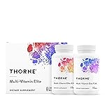 THORNE - Multi-Vitamin Elite - Daily Nutritional Supplement - AM Formula Supports Cellular Energy Production &PM Formula Supports Restful Sleep* - Gluten-Free, Dairy-Free - 180 Capsules - 30 Servings