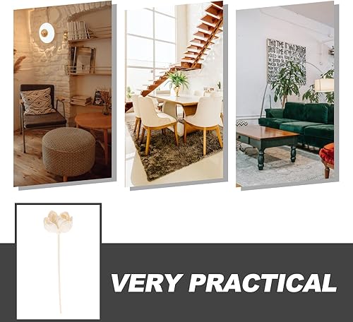 Miniatura 4 de VOSAREA 4pcs Difusor Flores Aromaterapias Reed Flores Colocación Recambio Difusor Aroma Stick con Cuerda para el Hogar Fragancia Como Se Muestra