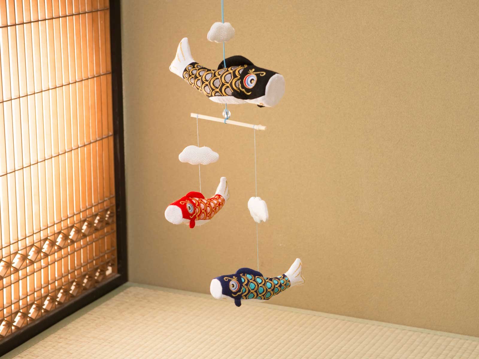 Amazon.co.jp: ○【終了】FUN fun 鯉のぼり 室内 コンパクト 高さ50cm