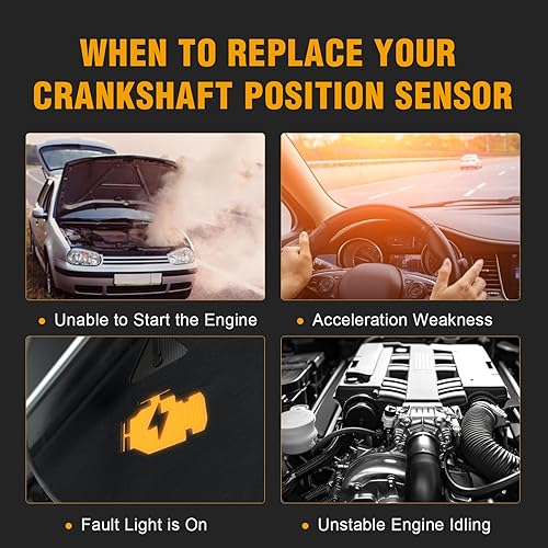 Miniatura 7 de ROADFAR Sensor de presión absoluta del colector se adapta a Ford para Lincoln para Mercury reemplaza 5C3Z-9G576-AA 5C2E-9G756-AC 3F2E-9G765-AD