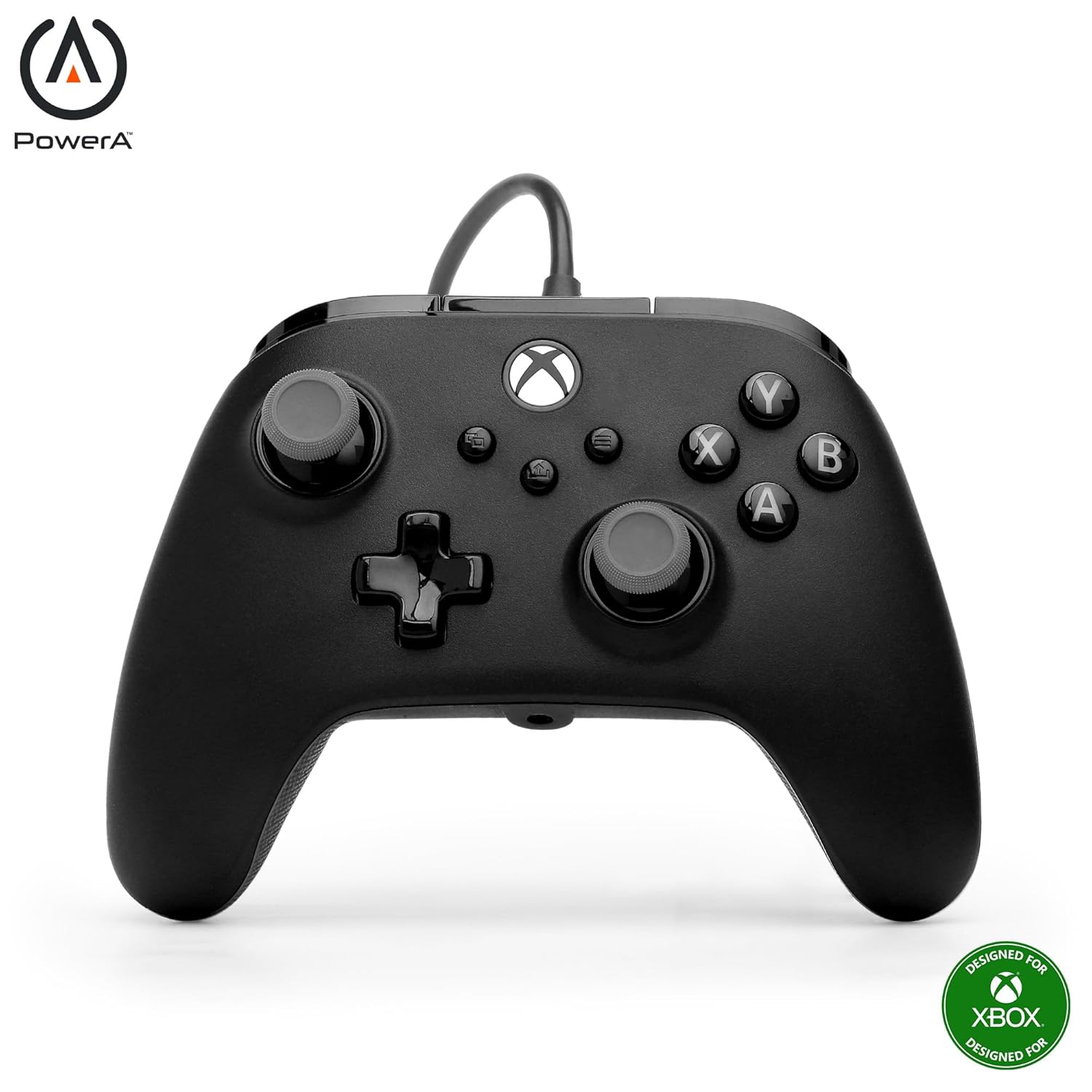 PowerA Advantage Plus Wired Controller for Xbox Series X|S – Black, officially licensed, adjustable height thumbsticks, hall effect, mappable buttons, works with Xbox One and Windows 10/11 PC PowerA Advantage Plus Wired Controller for Xbox Series X|S – Black, officially licensed, adjustable height thumbsticks, hall effect, mappable buttons, works with Xbox One and Windows 10/11 PC