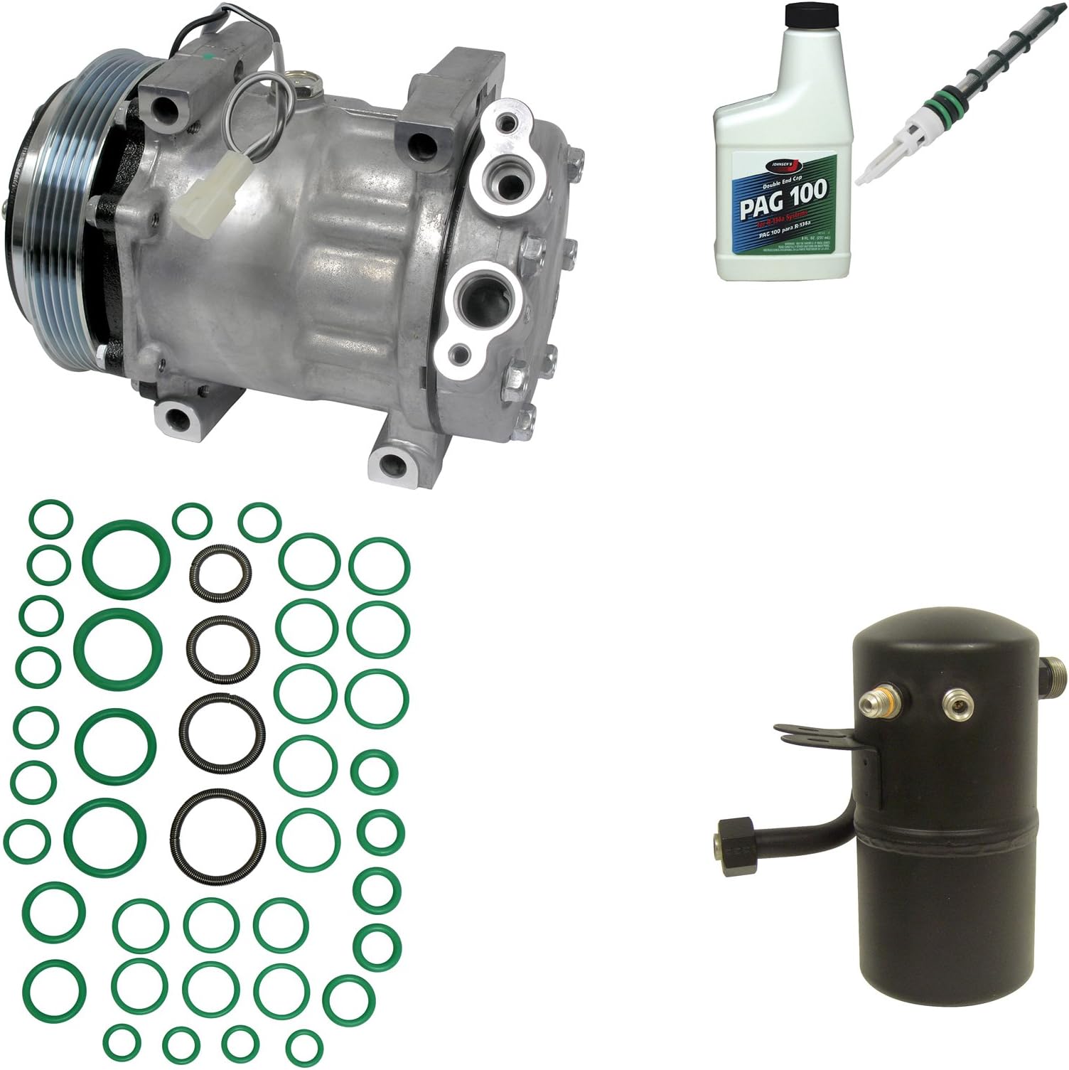 Universal Air Conditioner KT 4348 A/C Compressor and Component Kit