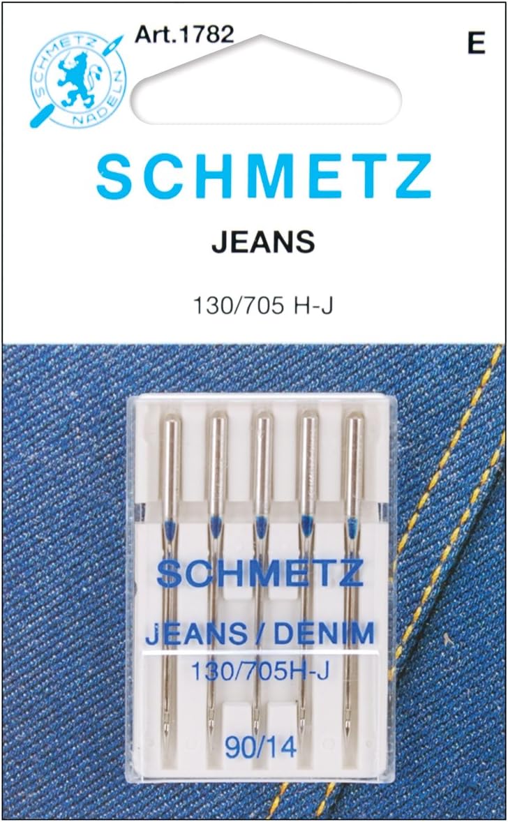 Euro-Notions Jean & Denim Machine Needles-Size 14/90 5/Pkg