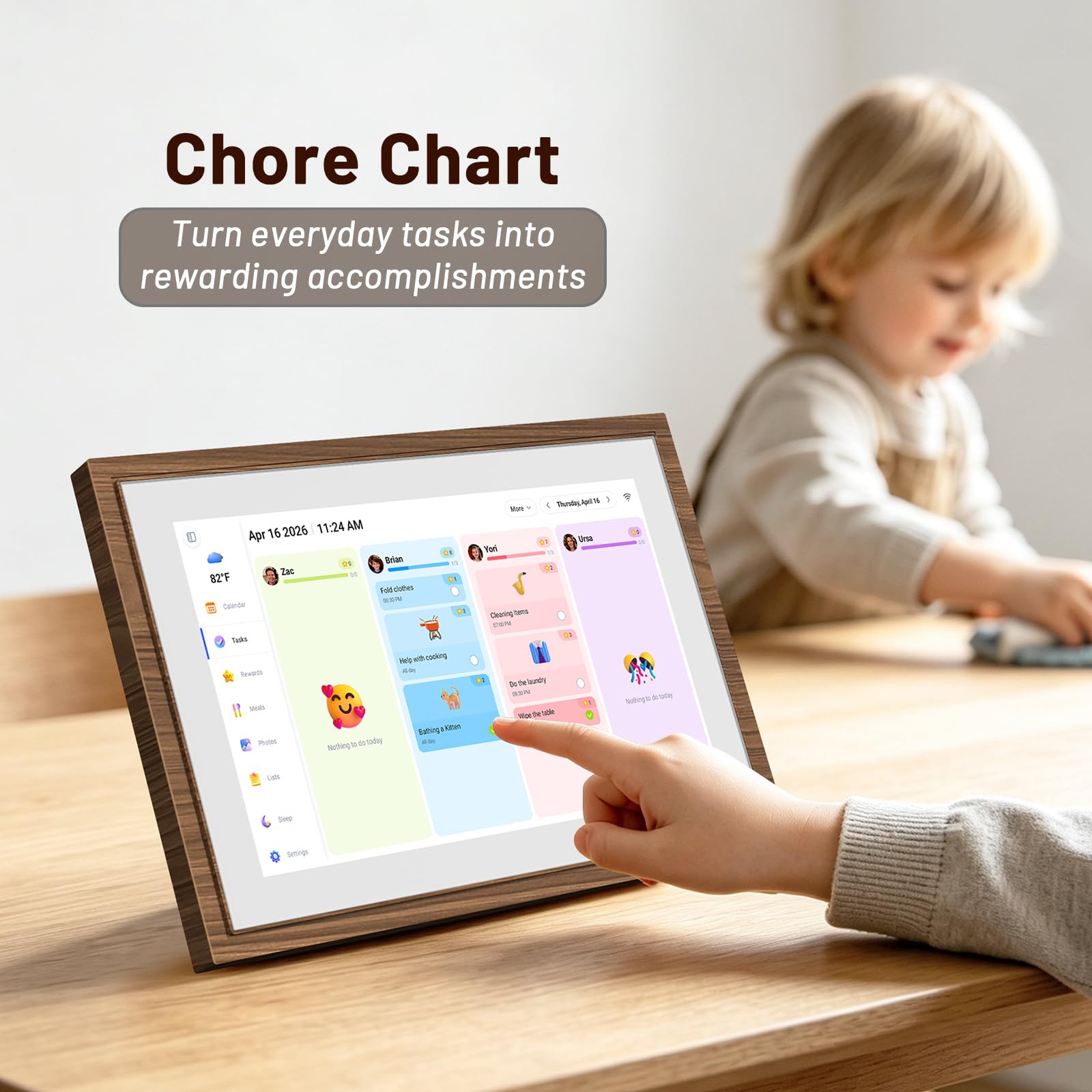Digital Calendar Wall Touch Screen - No Subscription -5