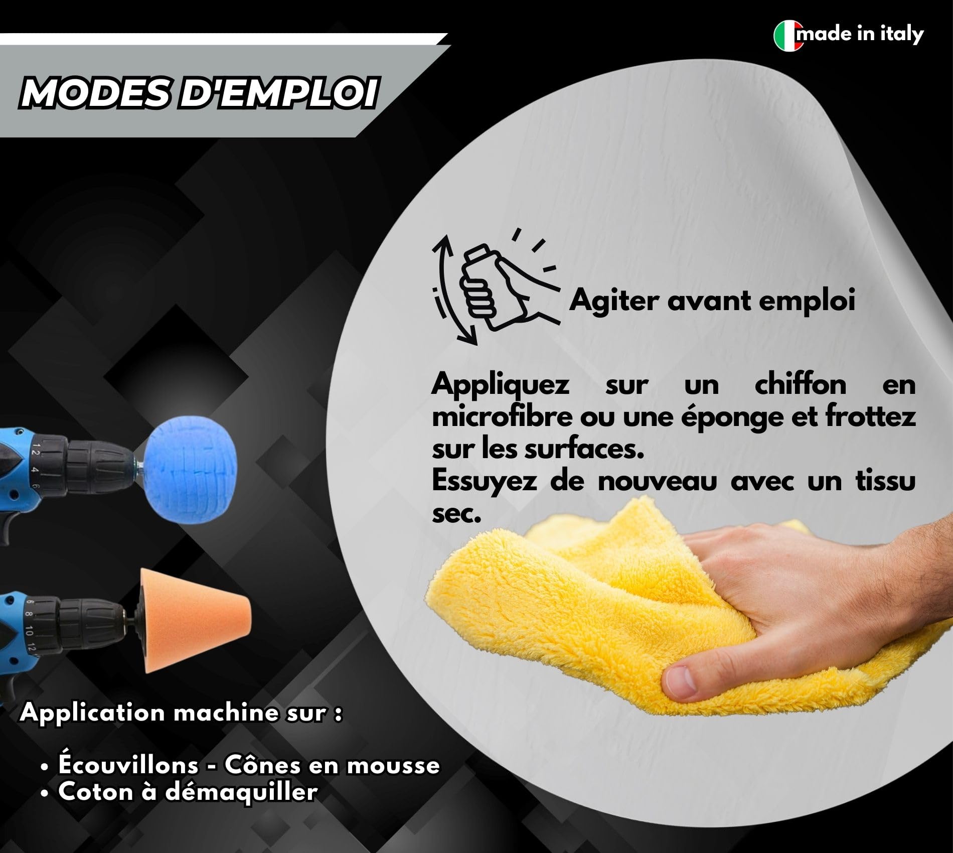 Glass Polish 250g Pâte abrasive pour polir et réparer les surfaces en verre élimine les rayures et l'opacité Idéal pour vitres et rétroviseurs voiture moto bateau carrosserie