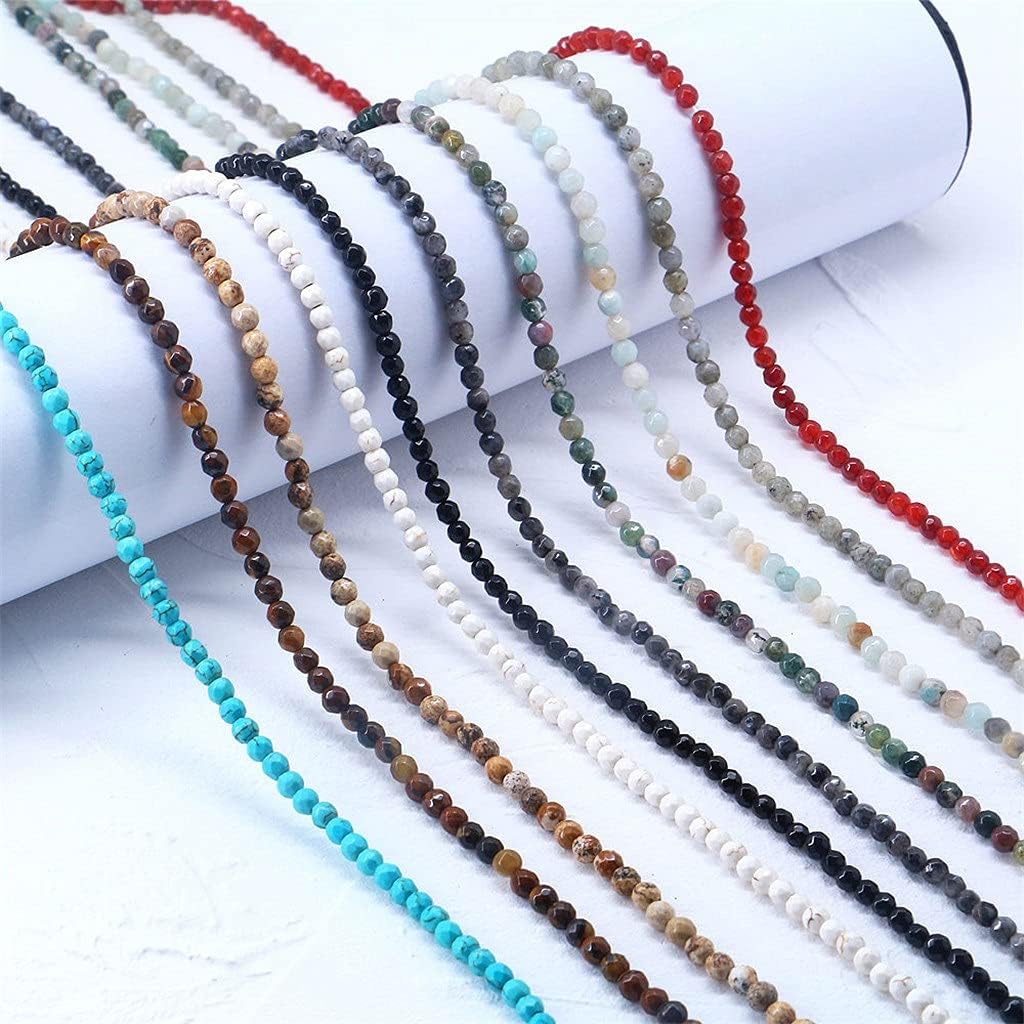 Vintage Natural Stone Glasses Chains Women Men Necklace Strap Non-slip Agate Beaded Eyeglass Holder Neck Eyewear Rope(D)