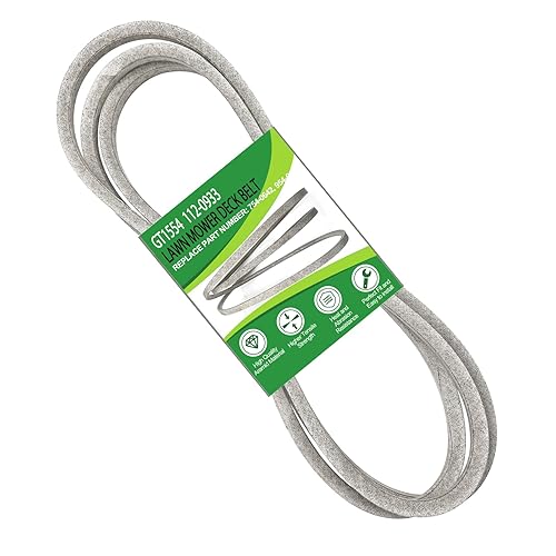 Miniatura 11 de LTX1040 Correa de cortacésped de tractores 754-04208 954-04208 Cub Cadet MTD Correa de transmisión Gris Cable de Kevlar 5/8" x 41