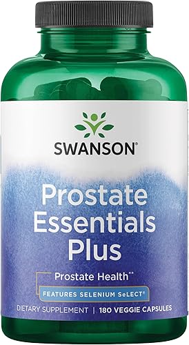 Vista 7 de Swanson Prostate Essentials Plus Suplemento herbario para hombres mayores de 40 años que buscan salud urinaria y de próstata (90 cápsulas vegetales)