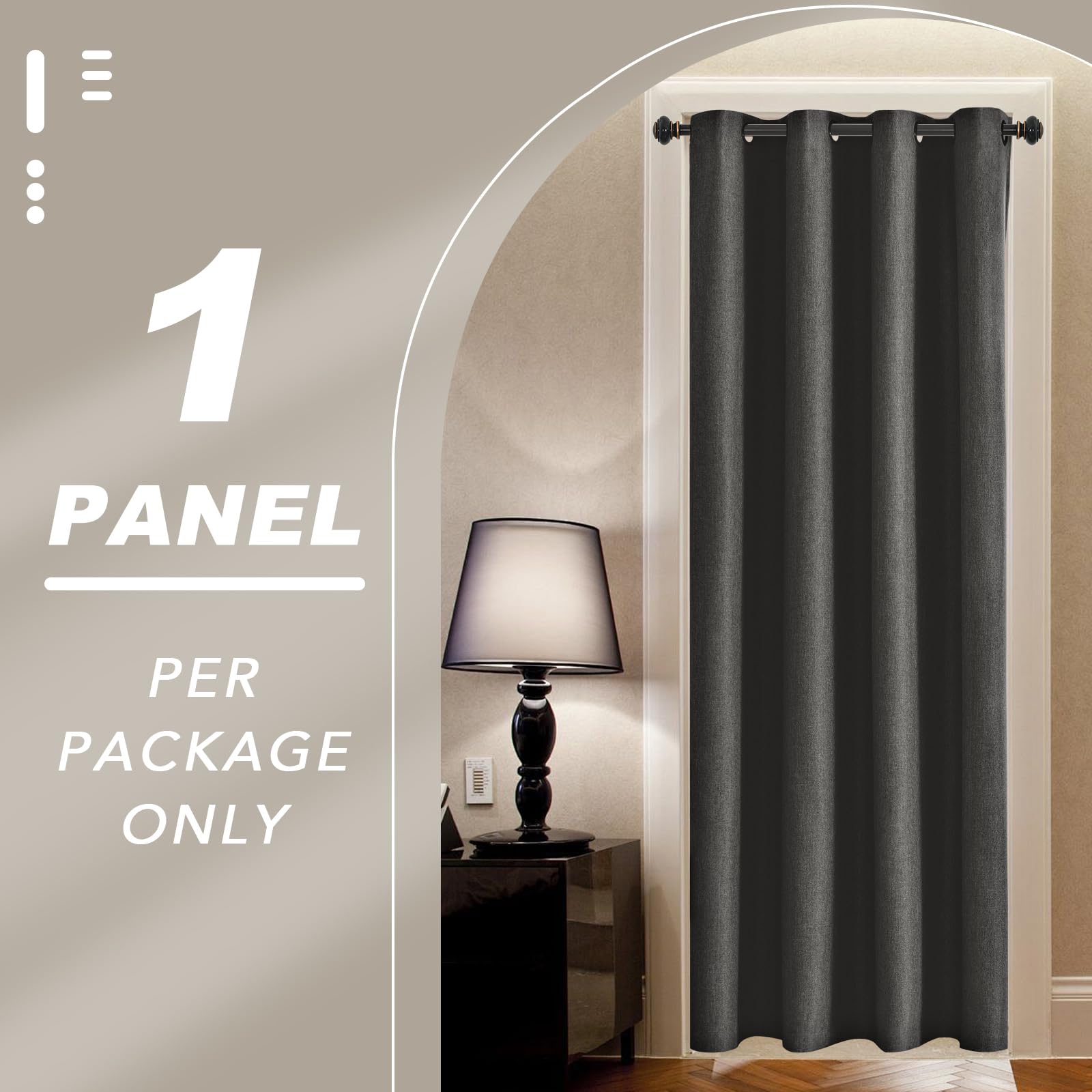 Easy-Going Rideaux Occultants Pour Chambre à Coucher, Rideaux