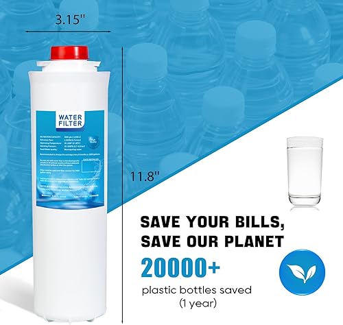 Miniatura 2 de 51300 C, repuesto para filtros Elkay 51300C, repuesto 55898C, estaciones de botella de repuesto compatibles con filtro Ezh2o ERF750, 55898C, EWF3000