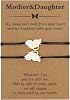 RS First Day of School Mother Daughter Bracelet for 2, Matching Butterfly Set Mothers Day Christmas Valentines Day Gift for Women