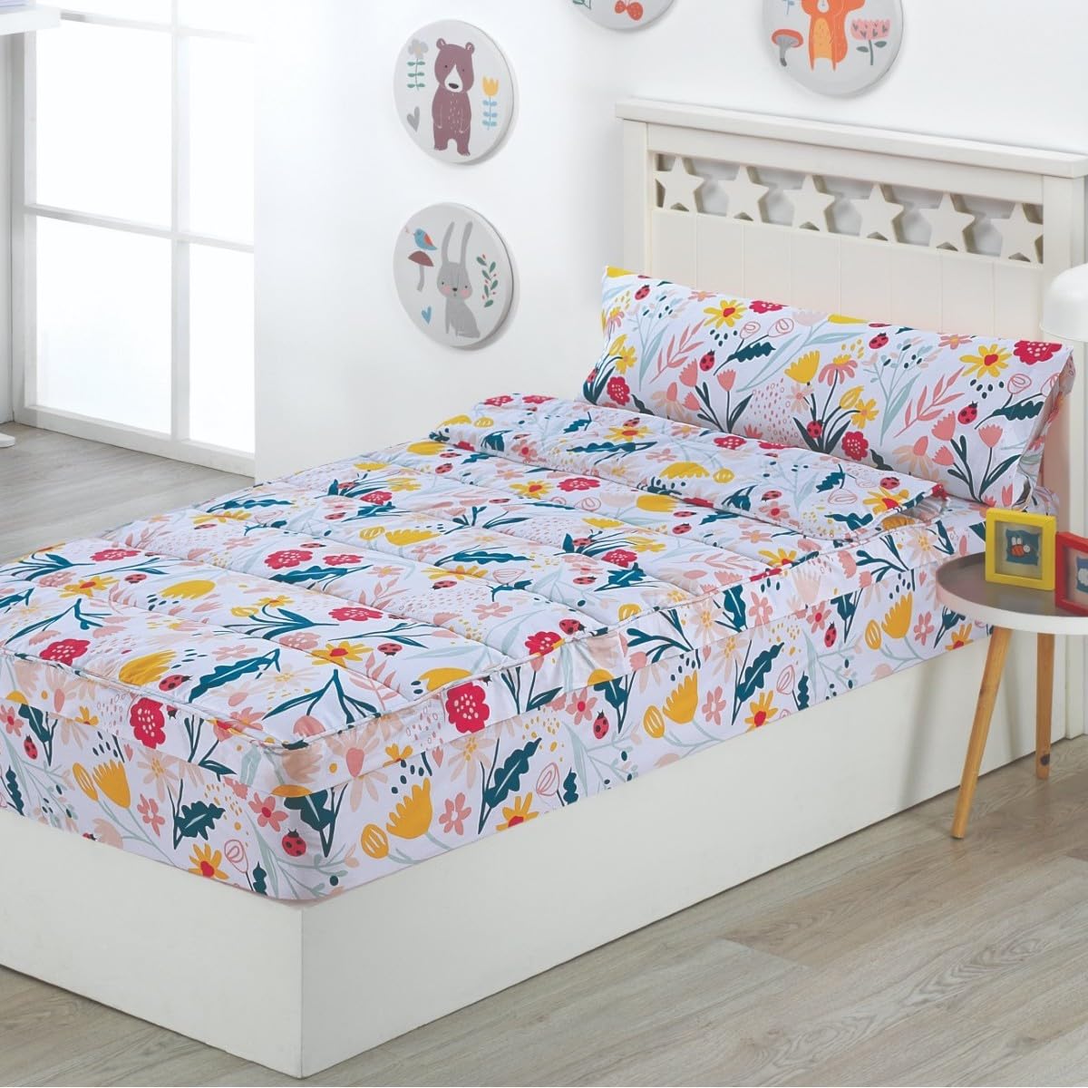 Saco Nórdico con Cremallera Ajustable Cama Infantil 90 y Cama 105 Florenzia Color Único Talla Cama 105