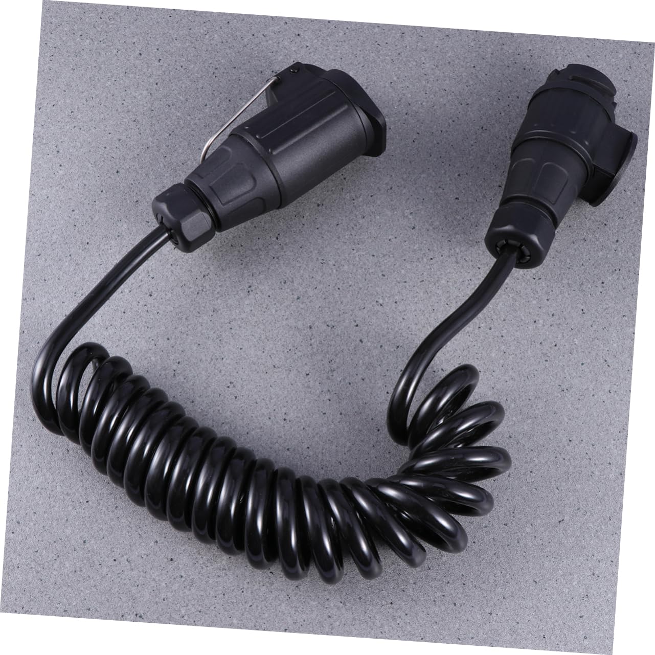 Cable De Remolque Cable En Espiral Enchufe Eléctrico del Remolque Enchufe De Remolque Casa Rodante Hélice