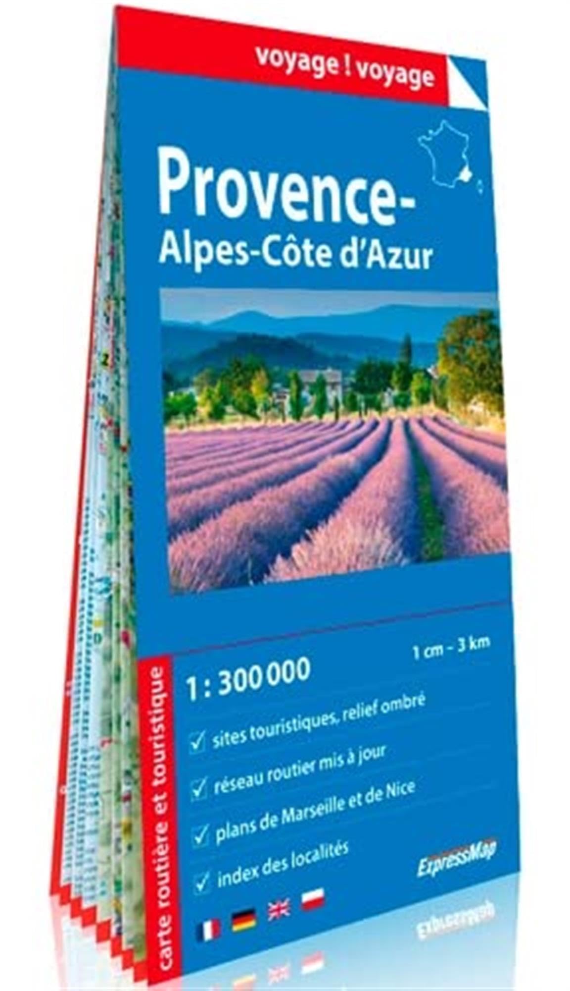 Provence-​Alpes-​Côte D'Azur 1/​300.000 (Carte En Pap