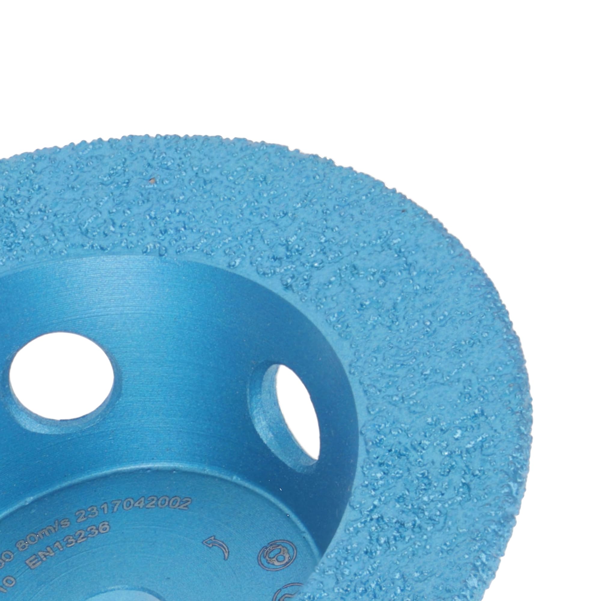 PRODIAMANT Disco de lijado universal de diamante, 75 mm, 10 mm, para amoladora angular de batería de 12 V, con revestimiento de diamante al vacío para moler todos los materiales de construcción