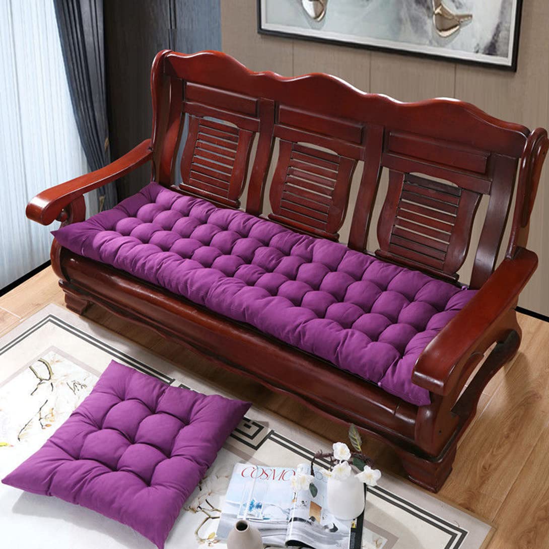 Coussin pour chaise longue violet de 170 cm de long pour éliminer l'inconfort du mobilier dur